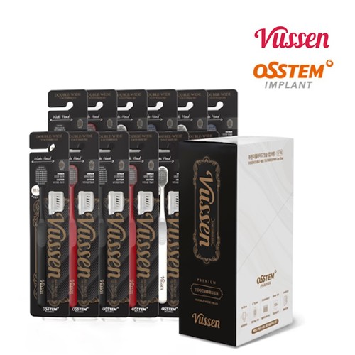 [VUSSEN] 뷰센 더블와이드 칫솔 12p