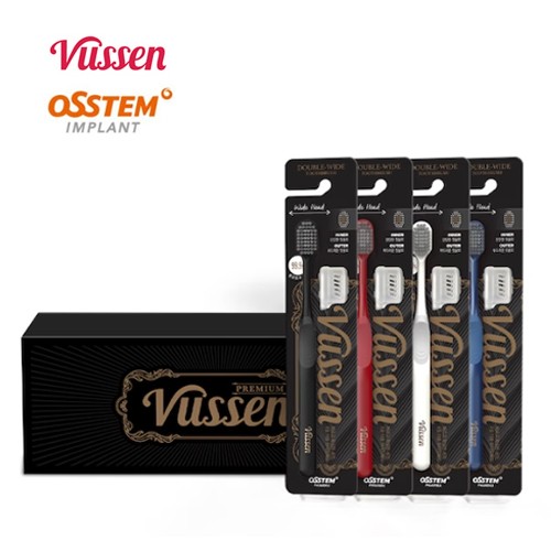 [VUSSEN] 뷰센 더블와이드 칫솔 4p