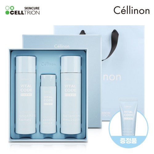 [셀트리온] 셀린온 바이탈 코드 옴므 스킨케어 2종세트(사은품 에센스50ml 증정)