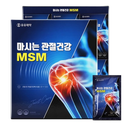 [유유제약] 마시는 관절건강 MSM 70ml x 30포