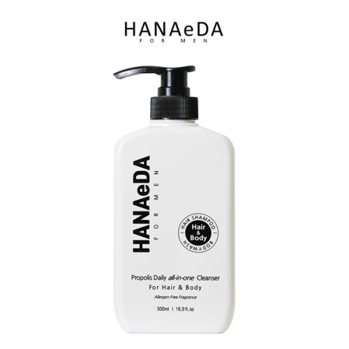 [하나에다] 포맨 프로폴리스 데일리 올인원 클렌저 500ml(헤어샴푸+바디워시)