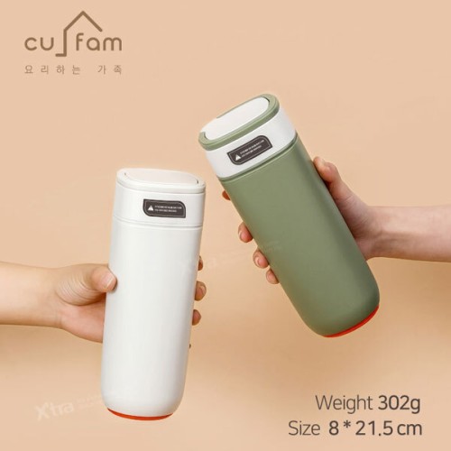 쿠팸-C4 흡착식 스테인리스 텀블러 480ml
