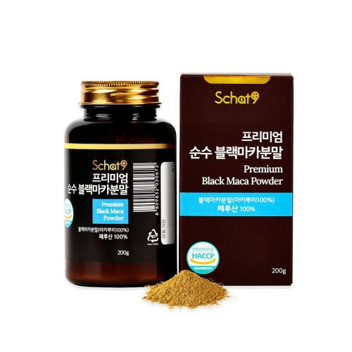 [스캇나인] 프리미엄 순수 블랙마카분말 200g