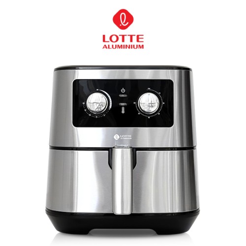 [롯데] 스테인레스 스퀘어 기계식 에어프라이어 5.5L LTS-AF5SM