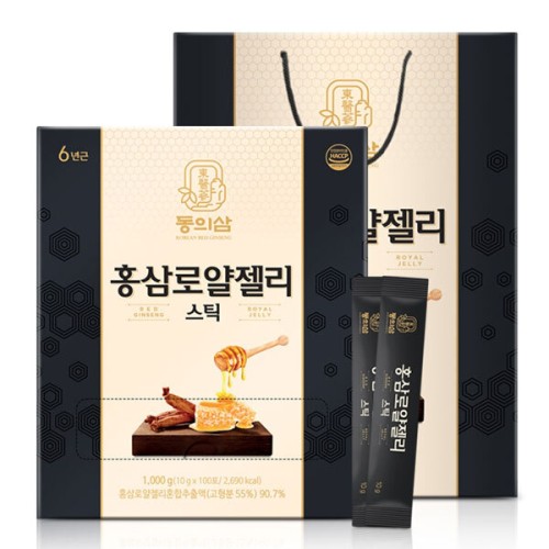[동의삼] 홍삼로얄젤리스틱 10g x 100포