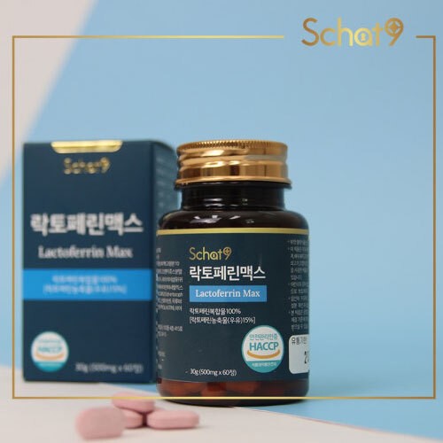 [스캇나인] 락토페린맥스 500mgx60정(30g)
