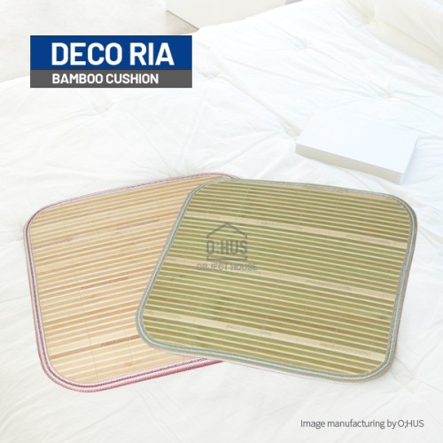 [DECO RIA] 1+1특가 데코리아 스틱 대나무 1인용 방석 45x45cm