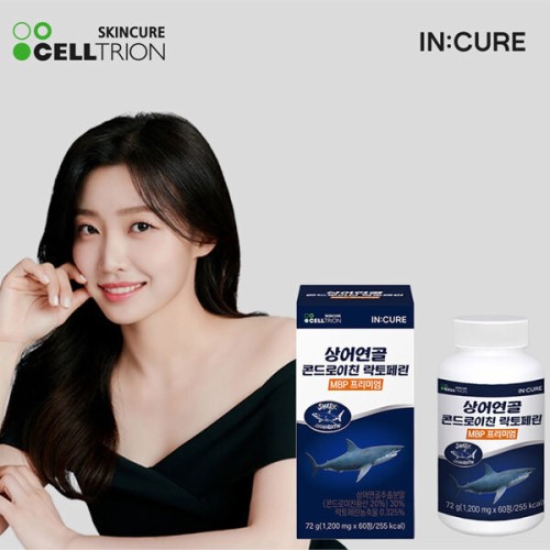 [셀트리온] 인큐어 상어연골 콘드로이친 락토페인 MBP 프리미엄 1,200mg x 60정