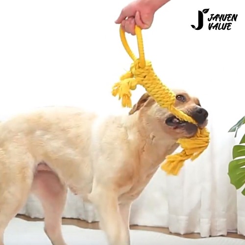 [자연밸류] 반려동물 중대형견 물고 당기고 놀이 실타래 JVM-PBV01