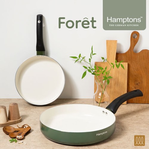 [Hamptons] 햄튼 포레 세라믹 IH 소테팬 2종(20cm, 26cm) 세트, HT-FR-20F26F