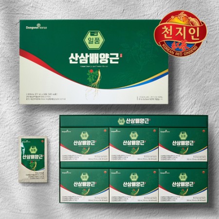 [동원천지인] 일품 산삼배양근 70ml x30포(쇼핑백동봉)