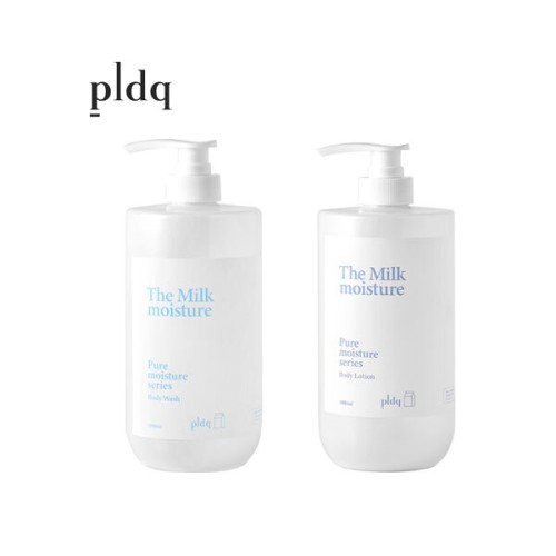 [PLDQ] 피엘디크 더밀크 모이스처 바디 2종세트(바디워시,바디로션)