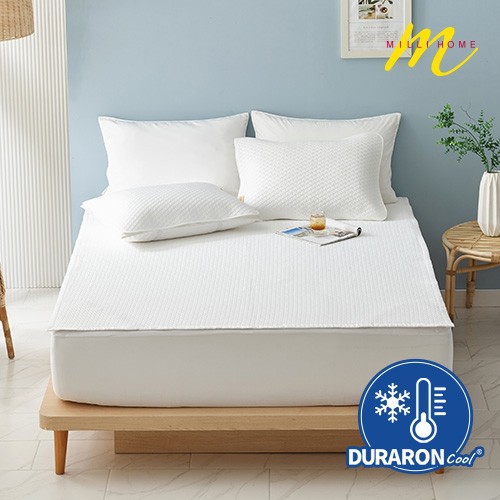 [MILLIHOME] 밀리홈 국내생산 듀라론 에어매쉬 냉감패드 싱글, MH-2502