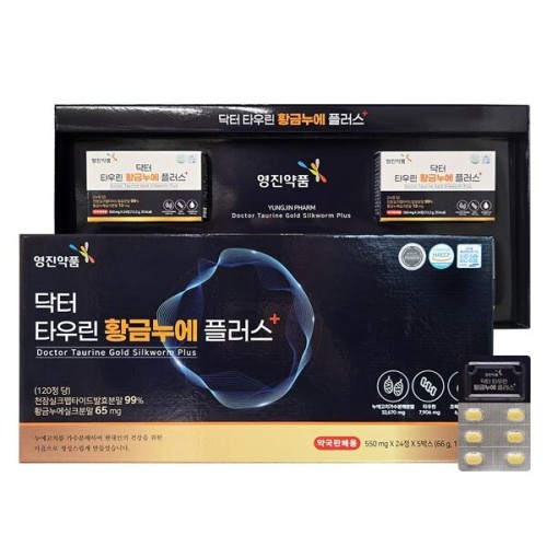 [영진약품] 닥터 타우린 황금누에 플러스 550mg x 120정